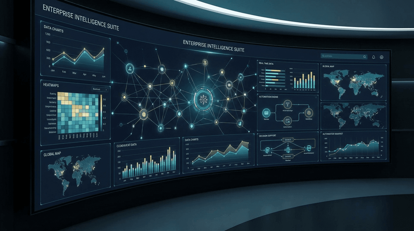 Diplytics Enterprise SaaS Business Intelligence Dashboard